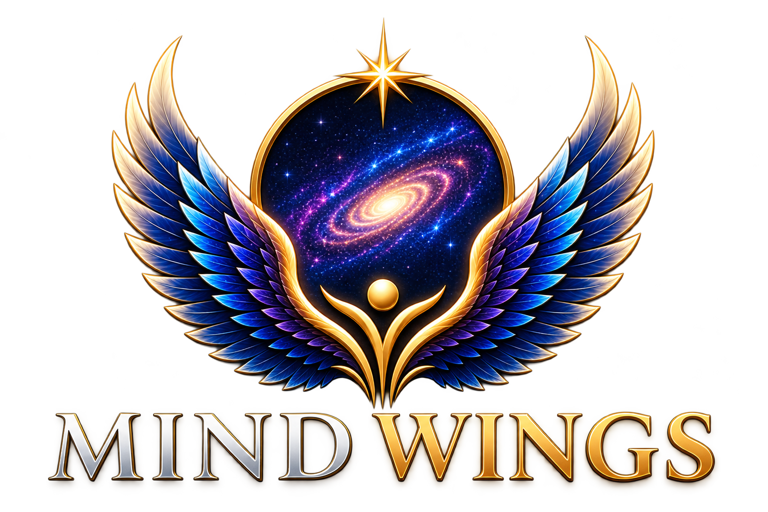 Official Mind Wings winged emblem and name